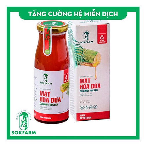 Mật hoa dừa Trà Vinh Farm SOKFARM